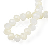 Two-Tone Imitation Jade Glass Beads Strands GLAA-T033-01B-01-4