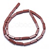 Natural Red Jasper Beads Strands G-F631-E26-2