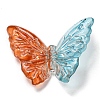 Two Tone Transparent Acrylic Beads OACR-E041-06-2