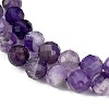 Natural Amethyst Beads Strands G-L581A-001A-3