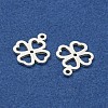 925 Sterling Silver Hollow Charms STER-C007-01B-S-2