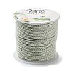 20M Polyester Braided Cord for Jewelry Making OCOR-G015-04A-23-2