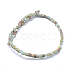Natural Aqua Terra Jasper Beads Strands G-I213-01-8mm-2