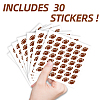 Self-Adhesive Paper Decorative Stickers DIY-WH0566-001-3