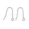 Tarnish Resistant 316 Stainless Steel Earring Hooks STAS-C059-10P-1