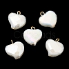 Imitation Jade Glass Pendants KK-Q777-01G-02-4