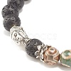 Mala Beads Bracelet BJEW-JB07890-02-4