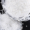 Transparent Glass Seed Beads SEED-S019-04-1