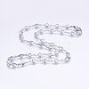 304 Stainless Steel Chain Necklaces STAS-P164-15P-1