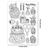 Custom Summer Theme PVC Plastic Clear Stamps DIY-WH0631-0082-6