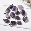 Natural AmethystPendants G-CJ0001-33C-6