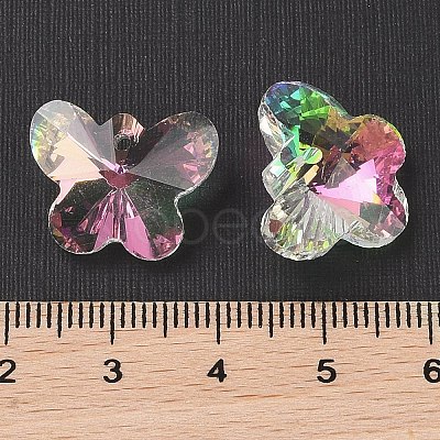 Transparent Glass Pendants GLAA-E050-02B-02-1