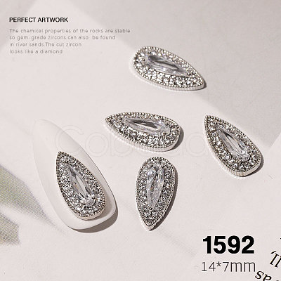 Alloy Cabochons MRMJ-R066-11J-P-1