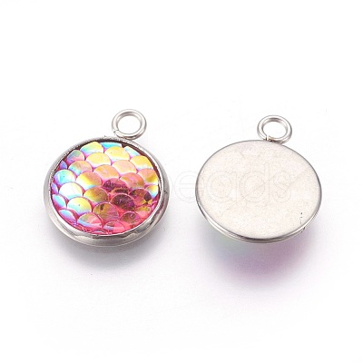 Resin Pendants RESI-L024-01-1