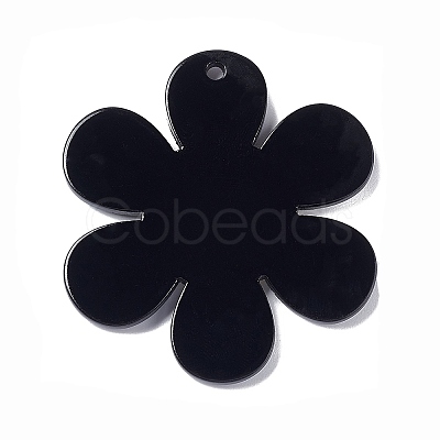 Opaque Acrylic Big Pendants OACR-P012-B06-1