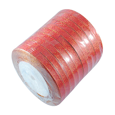 Glitter Metallic Ribbon RSC25mmY-001-1