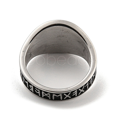 304 Stainless Steel Ring RJEW-B055-04AS-13-1