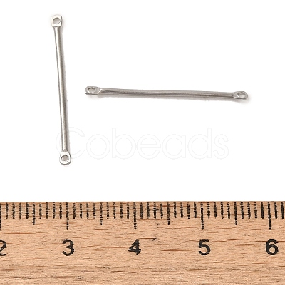 Non-Tarnish 304 Stainless Steel Connector Charms STAS-Q323-04F-P-1