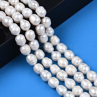 Natural Cultured Freshwater Pearl Beads Strands PEAR-N012-07C-1