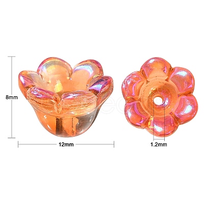 100Pcs Handmade Lampwork Beads LAMP-CJ0001-62-1