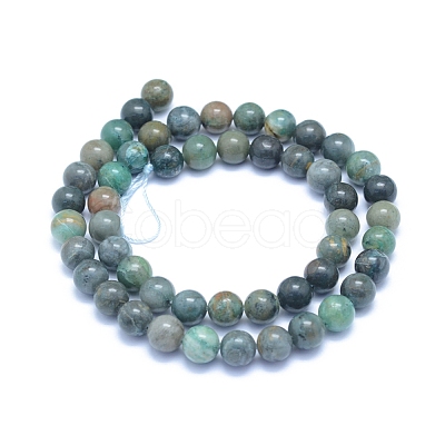 Natural Chrysocolla Beads Strands X-G-L552H-12-1