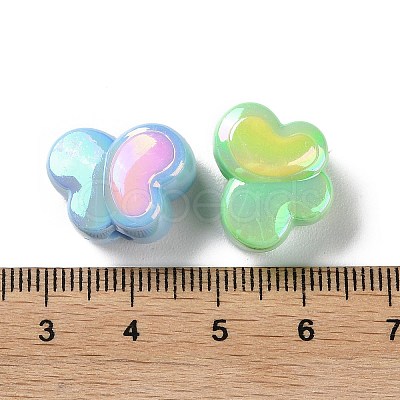 AB Color Plated Acrylic Beads SACR-I005-12A-1