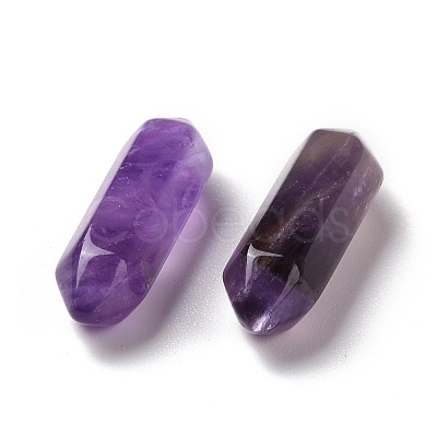 Natural Amethyst Healing Stones G-K330-32-1