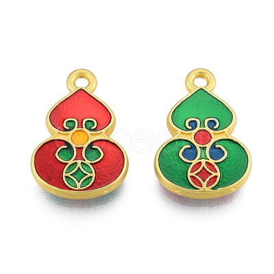 Alloy Enamel Pendants FIND-G035-16MG-1