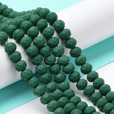 Glass Beads Strands EGLA-A034-P4mm-MD09-1