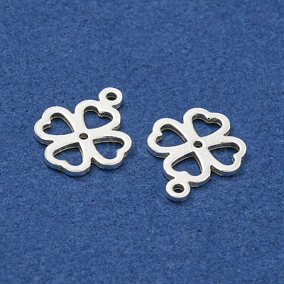 925 Sterling Silver Hollow Charms STER-C007-01B-S-1