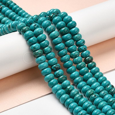 Natural Howlite Beads Strands G-B049-C01-04A-1