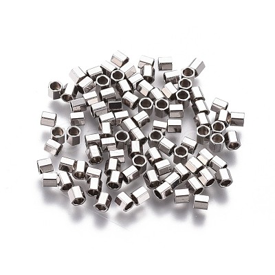 Tarnish Resistant 304 Stainless Steel Spacer Beads STAS-F241-09C-P-1