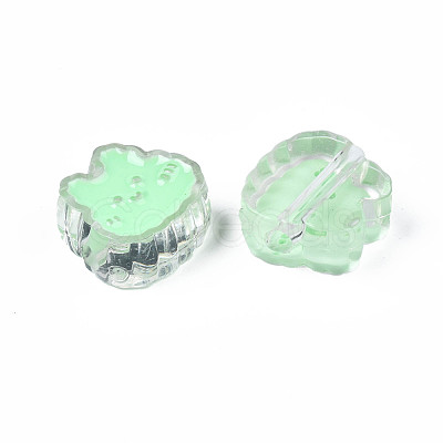 Transparent Acrylic Beads ACRC-S039-02B-1