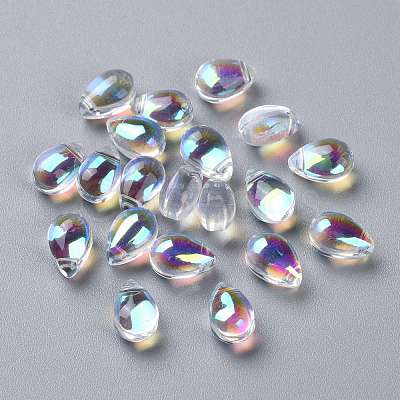 Transparent Glass Beads GGLA-M004-05A-01-1