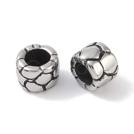 316 Surgical Stainless Steel European Beads STAS-P362-04AS-01-1