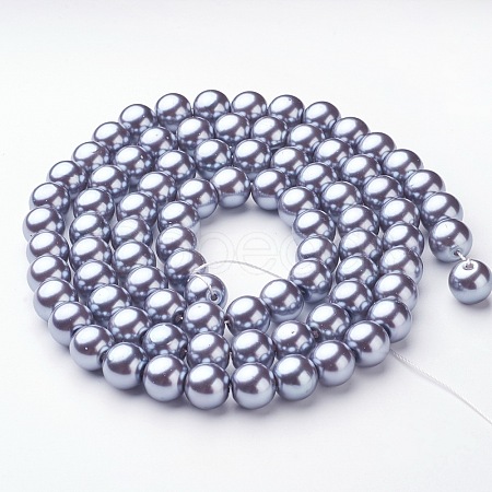 Glass Pearl Beads Strands HY10mm97-1