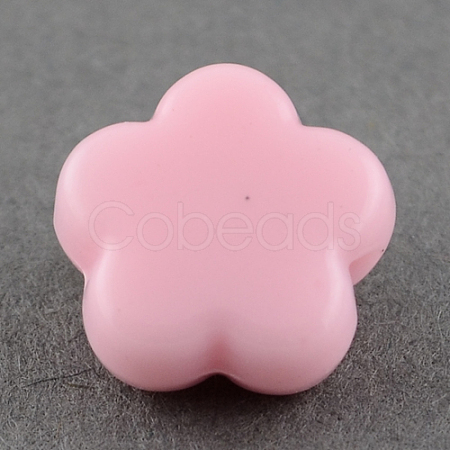 Opaque Acrylic Beads SACR-R796-04-1