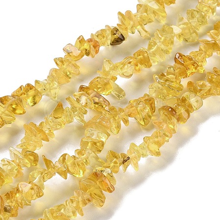 Spray Painted Transparent Glass Beads Strands X-GLAA-P060-01A-13-1