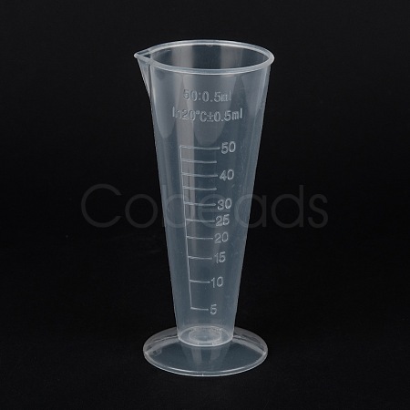 Measuring Cup Plastic Tools AJEW-P092-01B-1