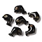 Lampwork Beads, Dolphin, Black, 15x21x9mm, Hole: 1mm, about 35~40pcs/100g