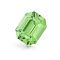 Preciosa&reg MAXIMA Crystal Fancy Stones, Czech Crystal, 435 34 222 Octagon, Dura Foiling, Peridot, 12x10mm