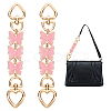 WADORN 2Pcs Butterfly Alloy Enamel Purse Strap Extender FIND-WR0007-23B-2