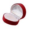 Heart Shape Velvet Ring Boxes VBOX-G002-10-2
