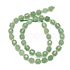 Natural Green Aventurine Beads Strands G-I376-D39-01-2