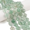 Natural Green Aventurine Beads Strands G-G144-A04-01-2