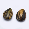 Natural Tiger Eye Cabochons G-P384-D05-3