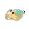 Marine Animal Series Resin Pendants RESI-Q012-01D-02-2