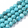 Synthetic Turquoise Beads Strands G-T108-64-1