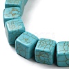 Synthetic Turquoise Beads Strands TURQ-F009-02D-02-4