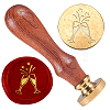 Wax Seal Stamp Set AJEW-WH0208-1058-1